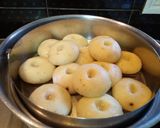 A picture of step 4 of Khichi(riceflourUgali)#snackrecipecontest.