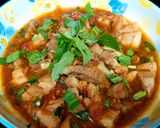 Hình bước làm 3 của món Heo quay kho cà chua