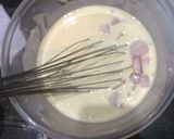 Une image de l'étape 3 de Quiche mexicaine accompagnée de jambon et chorizo.