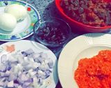 A picture of step 4 of Ofada rice.