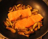 Foto del paso 8 de la receta: Revuelto lentejoso beluguense, salmoneado