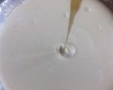A picture of step 3 of Kenyan Flag Inspired Crepes.
