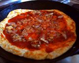 Foto del paso 6 de la receta: Pizza Sin horno! (A la Sartén/pizza Hereje) 🍳
