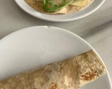 Foto del paso 3 de la receta: Wraps de havarti, chorizo pamplonés y rúcula