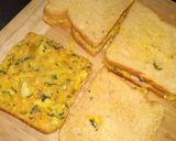 A picture of step 1 of Bread pakoda.