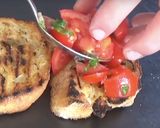 A picture of step 7 of Bruschetta.