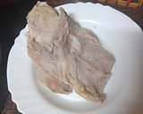Foto del paso 2 de la receta: Potaje de garbanzos con espinacas y secreto ibérico