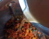 A picture of step 3 of Pumpkin Sambar.
