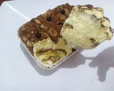 Foto langkah ke 8 dari resep Dessert Box Tiramisu (versi lokal, no mascarpone, no cream cheese).