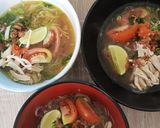 Foto langkah ke 5 dari resep Soto Ayam Kuah Kuning.