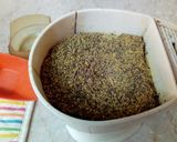 A picture of step 8 of Carrots Achar.