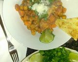 Foto del paso 7 de la receta: Pollo en camote y garbanzos
