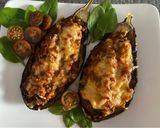 Foto del paso 5 de la receta Berenjenas rellenas de carne picada