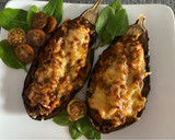 Foto del paso 5 de la receta: Berenjenas rellenas de carne picada