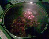 A picture of step 2 of Pork braised with leeks and celery.