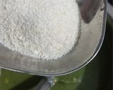 A picture of step 6 of Louki pancake make with leftover rice.