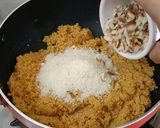 A picture of step 3 of Moong dal modak.