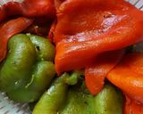 Foto del paso 4 de la receta: Rajas de chile morrón, con queso fresco