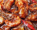 Foto langkah ke 6 dari resep Udang Saos Lada Hitam.