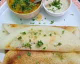 A picture of step 3 of Dosa.
