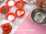 Salmon steak with creamy mushroom sauce