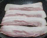 Foto del paso 1 de la receta: Trucha con bacon y tomates cherry salteados