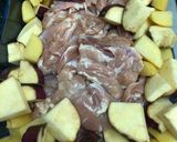 Foto do passo 1 de Sobrecoxas assadas com batata doce