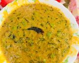 A picture of step 13 of Methi matar malai restaurant style.