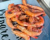 Une image de l'étape 13 de Nouilles aux crevettes et champignons au gingembre et curry.
