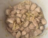 A picture of step 3 of Vietnamese Braised Ginger Chicken (Gà Kho Gừng).