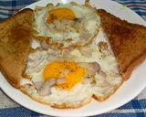 एग हाफ फ्राई विथ ब्राउन ब्रेड (Egg half fry with brown bread recipe in hindi) रेसिपी चरण 5 फोटो