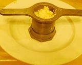 A picture of step 3 of RIBBON PAKODA Seraa thool aka Tape Pakoda.