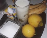 صورة لخطوة 1 من وصفة عصير الموز والليمون