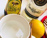 A picture of step 1 of Hot Toddy.