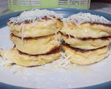 Foto langkah ke 8 dari resep Cheese Fluffy Pancake atau Souffle Pancake.