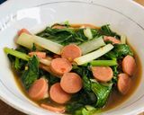 Foto langkah ke 3 dari resep Sawi Manis Sosis (simpel 👍🏻👌🏻).