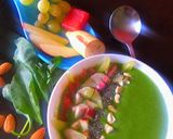 A picture of step 4 of Green smoothie bowl.