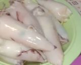 Foto langkah ke 2 dari resep Cumi isi tahu telur bumbu kuning.