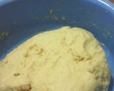 A picture of step 4 of Pumpkin chapatis#theme challenge.