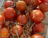 Foto del paso 1 de la receta: Pasta con tomates asados en airfryer y mozzarella