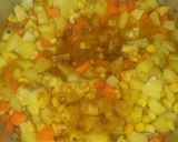 A picture of step 3 of Potato Soup.