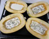 Foto del paso 3 de la receta: Zapallo tallarín con queso y crema