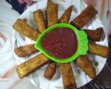 A picture of step 12 of Crunchy Egg Fingers.