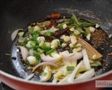 A picture of step 5 of Kadhi badi recipe.
