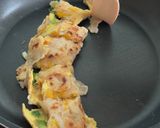 古早味蛋餅食譜｜酥脆傳統起士蛋餅，在家開早餐店 #太陽蛋餅粉的食譜步驟7照片