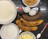 Foto del paso 1 de la receta: Budín de banana y nuez