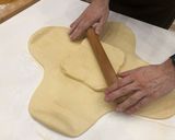 Vajas leveles tészta (tojásmentes) recept fázis 8 fotója