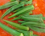 A picture of step 4 of An Eastern Mediterranean dish Okra & Tomatoes and spice 😋.