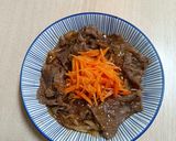 日式月見牛丼的食譜步驟4照片