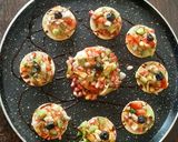 A picture of step 6 of Mix fruit salsa.